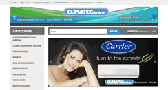 Desktop Screenshot of climatecnicasrl.com.ar